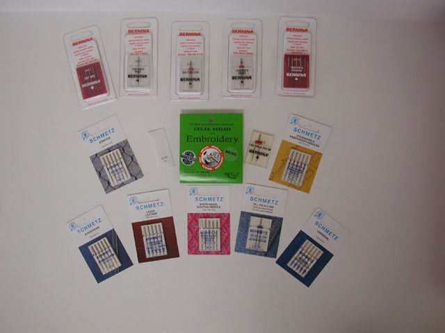 Click to enlarge Sewing machine needles